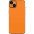 Orange Solid iPhone 14 Plus Skin